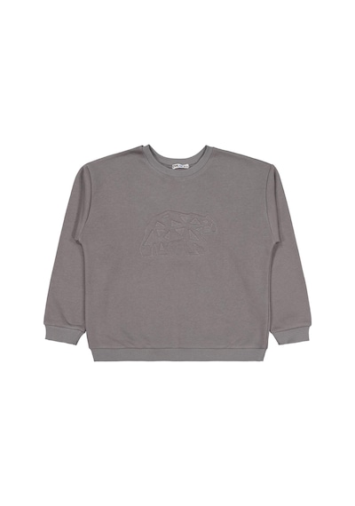 Civil Boys Ayı Nakışlı 10-13 Yaş Sweatshirt - Gri