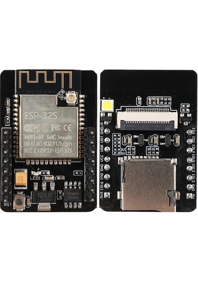 Esp32-cam 2640s Wifi Bluetooth Geliştirme Kartı Dahili Kamera Ve Micro Sd Kart Harici Anten Girişli Modül