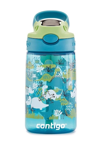 Contigo Gizmo Flip Pro Dinos Tritan Çocuk Suluğu 420ml Yeşil