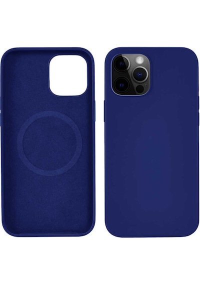 Apple iPhone Uyumlu 13 Pro Khl Silksafe Wireless Kılıf pembe Açık