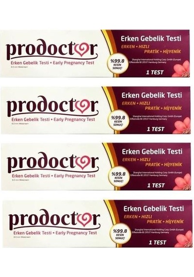 Prodoctor Erken Gebelik Testi 4 Adet