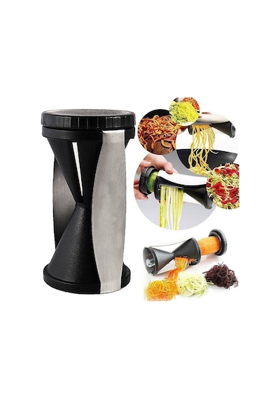 Spiral Doğrayıcı Sebzeleri Spagetti Doğrama Aparatı Sebze Açacağı Çok Renkli