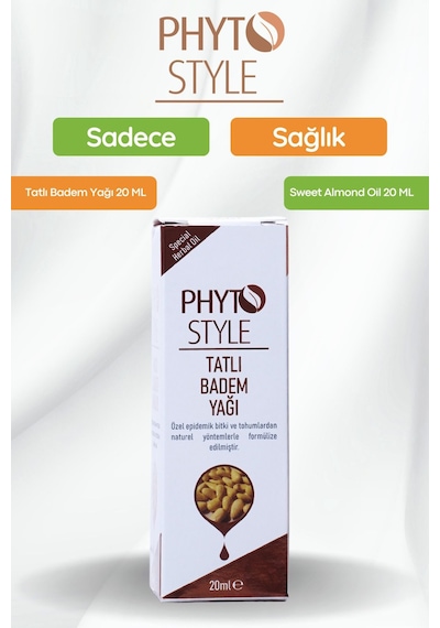Phtyo Style Tatlı Badem Yağı 20 ML