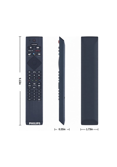 Philips Ambilight Rakuten Netflix Tuşlu Ses Komutlu  Kumandası 54865350