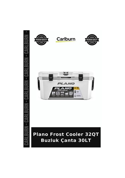 Premium Plano Frost Cooler 32qt Buzluk Çanta 30lt Seyahat Soğutucu Kamp Standart