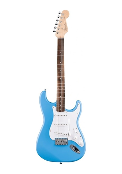 Squier Fsr Debut Stratocaster Laurel Klavye California Blue Elektro Gitar