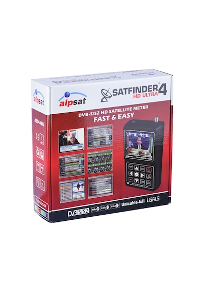 Satfinder 4 Hd Ultra Görüntülü Uydu Bulucu As-04 Hdu