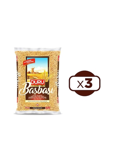 Duru Başbaşı Bulgur 3 x 1 KG