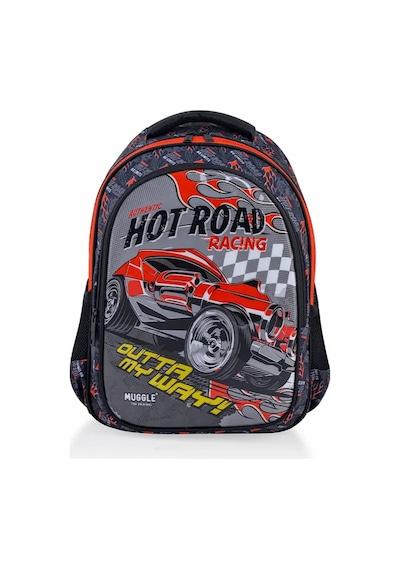 Muggle Mu-0112 Hot Roat Siyah Okul Çantası