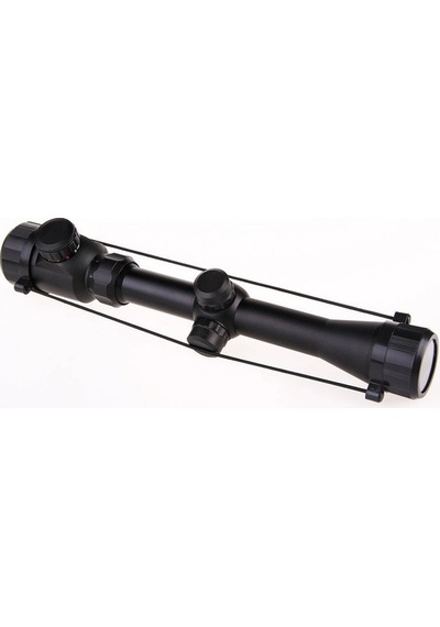 3-9x32e Zoomlu Av Dürbünü Çift Işık Kaynaklı Sarı