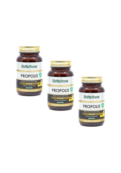 Shiffa Home (Aksuvital) Propolis 470 MG 60 Kapsül x 3 Adet