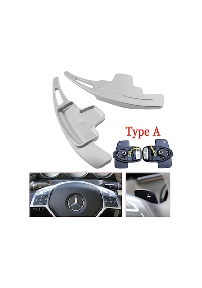 Mercedes A Serisi W176 Gri F1 Kulakçık Pedal 2012-2014 Gri