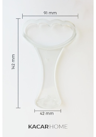 Baza Yatak Tutma Kulp Esnek Plastik 1 Adet - Mobilya Kulpları