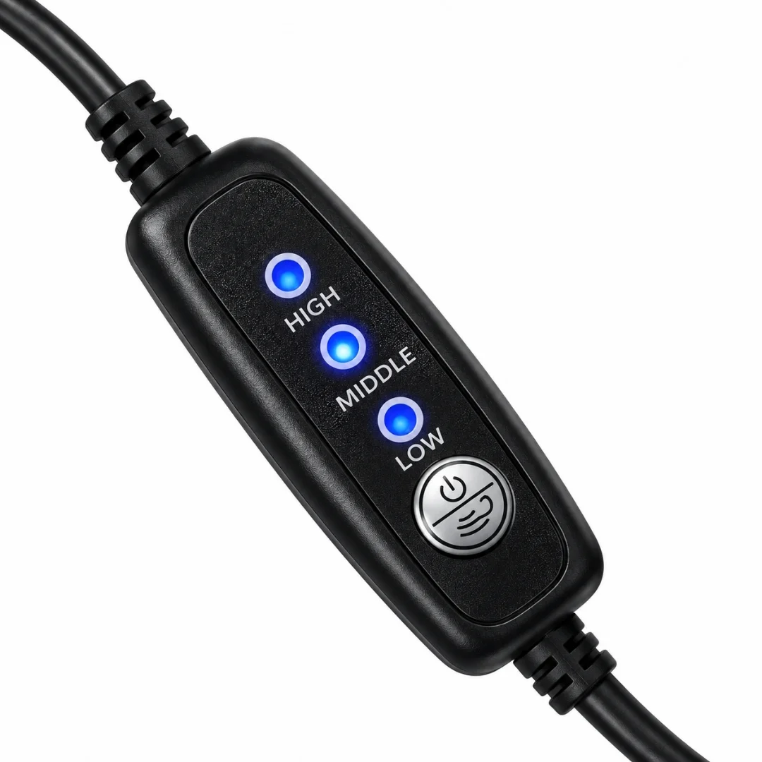 Usb Soğutucu Fan Laptop Modem Konsol Altı Hız Ayarlı 120mm 5v 3 Kademe Aç Kapa Anahtarlı