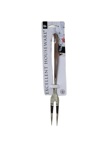 Çelik Et Servis Çatalı - 32 Cm