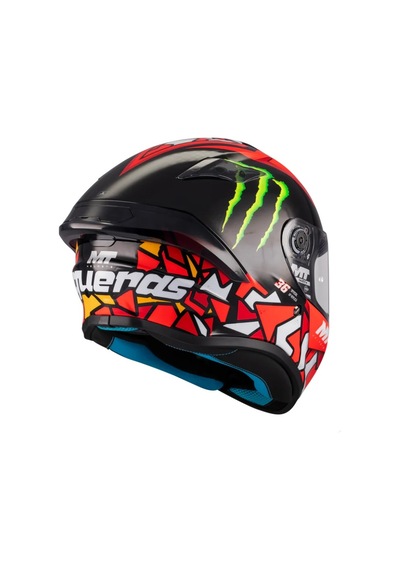 Kask Mt Ff106b Targo S Pıqueras B5 Parlak Full Face Kapalı Kask Diğer