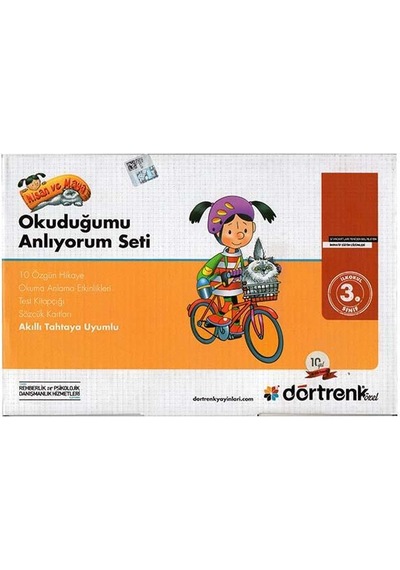Nisan Ve Maya Okuduğumu Anlıyorum Seti Dörtrenk Yayınları