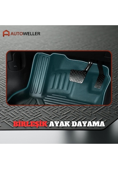 Fiat Palio 2003-2011 Uyumlu Havuzlu Oto Paspas Panelvan 3 Kapı