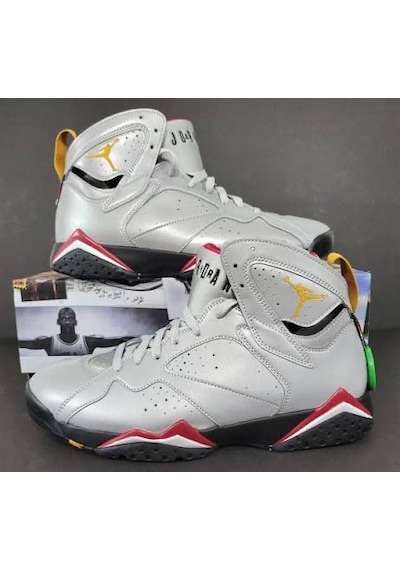 Nike Air Jordan 7 Retro Basketbol Ayakkabısı Kutusuz Gri