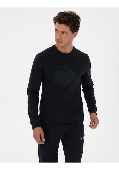 Pierre Cardin Erkek Lacivert Sweatshirt 50315408-vr033 Lacivert