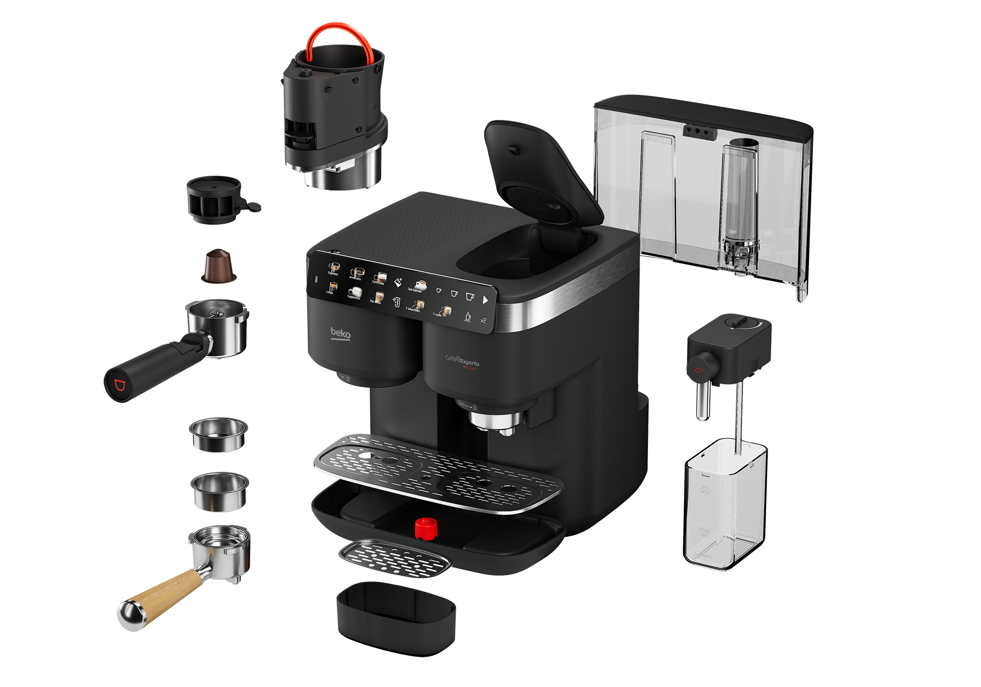 Beko TEM 8690 Caffe Experto Deluxe Türk Kahvesi Makinesi & Espresso Makinesi