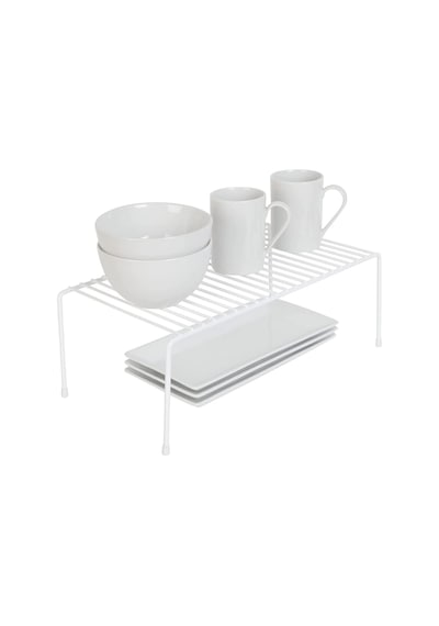 Tel Organizer Dolap Depolama Rafı 22x40cm Beyaz 2 Genel