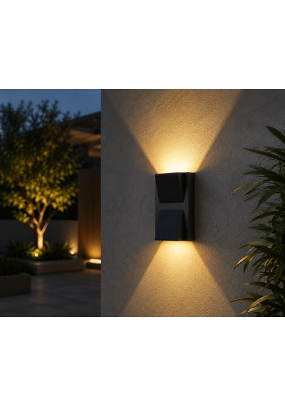 1 Adet Cata Ct 7065 Rodos Dış Mekan Led Aplik 3200k Gün Işığı Çok Renkli