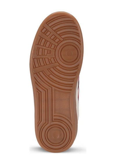 Slazenger Fever I Erkek Bej / Kırmızı Günlük Spor Ayakkabısı Bej / Kırmızı