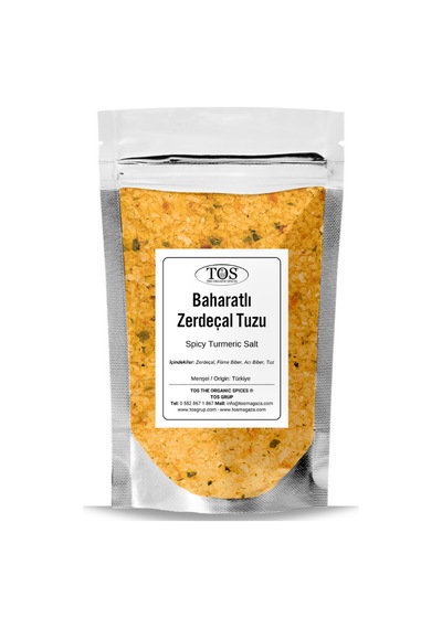 Tos The Organic Spices Baharatlı Zerdeçal Tuzu 100 G