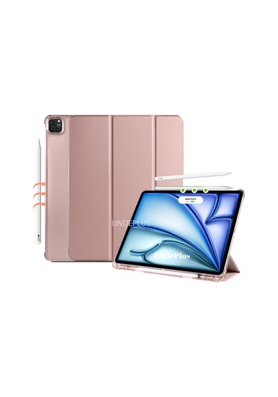 Apple Uyumlu iPad, Pro 11 3./4. Nesil M2 Kılıf Flip Cover Kalem Bölmeli Pc Case 2020-2022