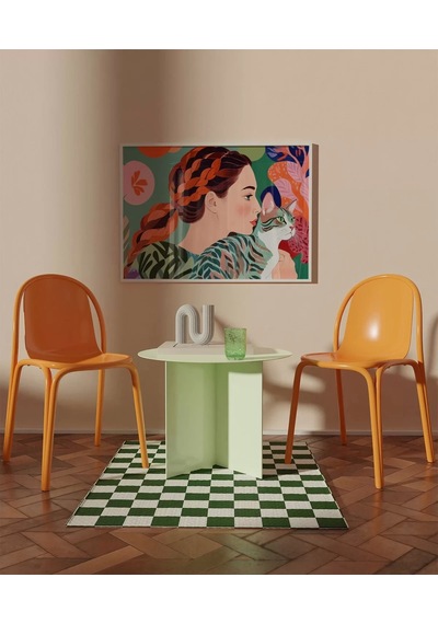 Çerçevesiz Poster Renklerin Ahengi