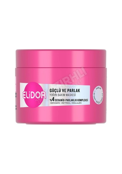 3 Adet Elidor Güçlü Ve Parlak Saç Bakım Maskesi 220 Ml
