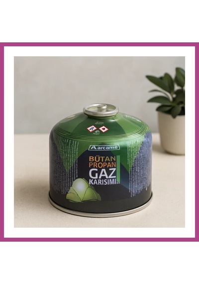 Gees Global Küçük Tombul Butan-propan Gaz Kartuşu 230 G Gbzs Çok Renkli