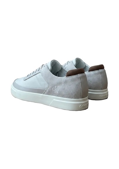 Calvin Klein Low Prof Cups Lac Ox, 02e Beyaz Kadın Spor Ayakkabı & Sneaker