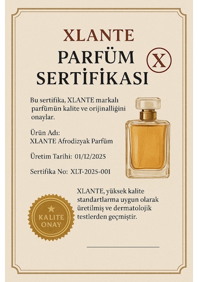 Xlante Afrodziyak Erkek Parfüm EDP 50 ML