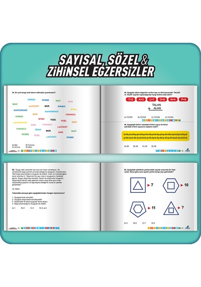 Adeda Yayıncılık Dikkati Güçlendirme Seti 6. Sınıf 12 Yaş