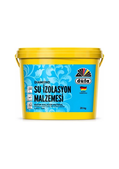 Düfa Diamond Su Kesici Çatı İzolasyon Malzemesi 20 Kg Beyaz