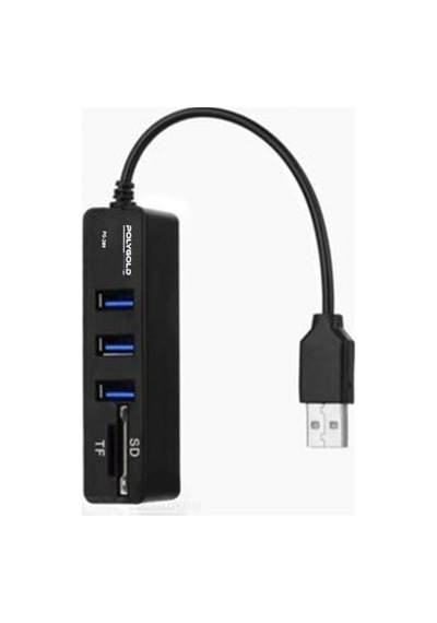 Polygold Pg 289 Usb 3.0 Çoklayıcı 3 Port 1 Tb Usb Hub Sd/Tf Giriş