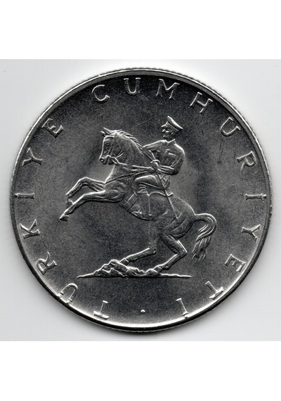 5 Lira 1977 Çil Eski Madeni Para