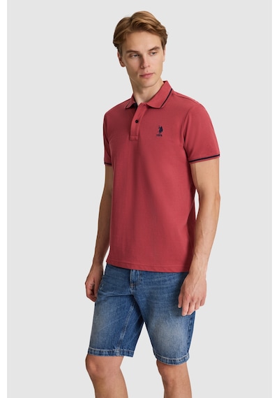 U.S. Polo Assn. U.s. Polo Assn. Erkek Vişne Tişört Basic 50326975-vr223