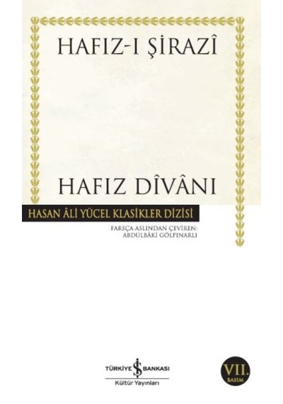 Hafız Divanı - Hasan Ali Yücel Klasikleri - Elwm-818130