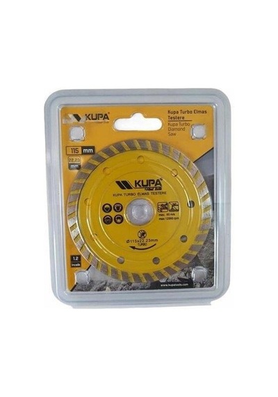 Kupa Elmas Turbo Daire Testere Kesme Taşı 180 Mm.
