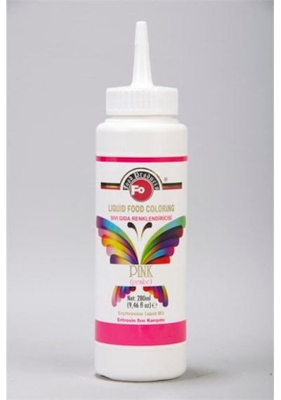 Fo Sıvı Gıda Boyası Pembe 280 ML