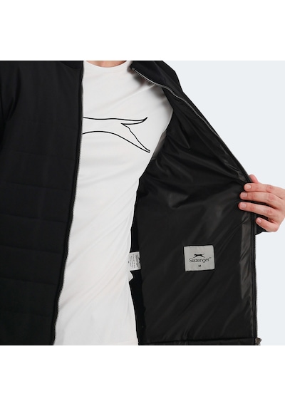 Slazenger BULLS Erkek  Siyah Mont & Kaban