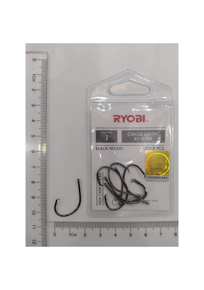 Ryobı Ry-1025 Circle Light Black Nıckel Japon İğne 1