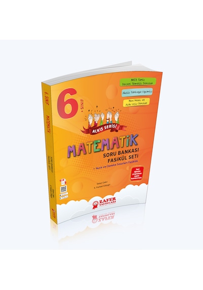 Zafer Yayınları 6. Sınıf Matematik Soru Bankası Fasikül Seti
