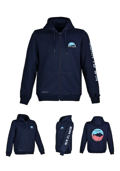 Fujin Pro Angler Tuna Zip Hoodie Lacivert