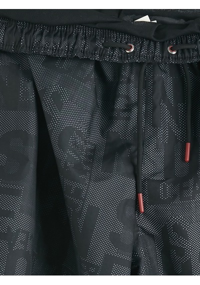 Lcw Swımwear Siyah Kısa Boy Baskılı Erkek Deniz Şortu