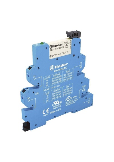 Finder Röle Ve Soket Yaylı Model 34517024.0010+9360.7024