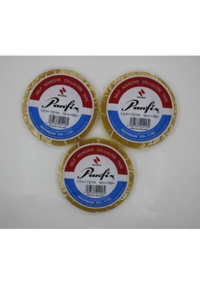 Panfix Şeffaf Bant 12 X 66 Mt 3adet